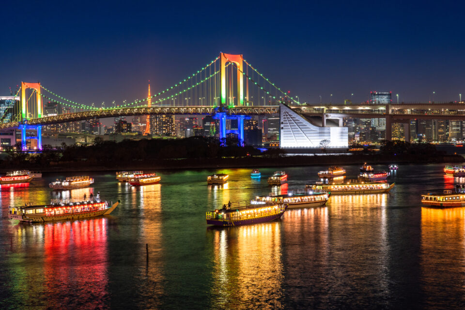 レインボーブリッジの夜景